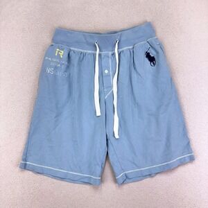 Polo Ralph Lauren Surplus US-RL Naval Facility Sleepwear Shorts Mens Medium Blue